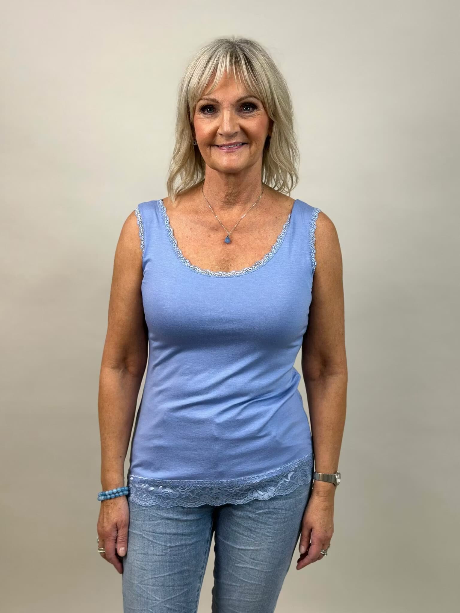 Jenna linne blå