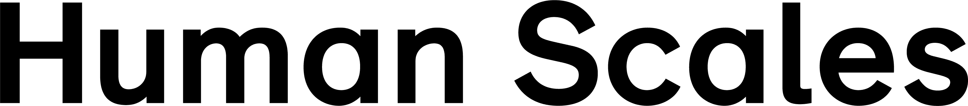 Human Scales logotyp
